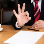 businesman ready ton sign a contract