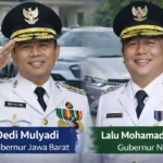 Gubernur NTB Lalu Muhamad Iqbal dan Gubernur Jawa Barat Dedi Mulyadi dalam isu sewa mobil listrik
