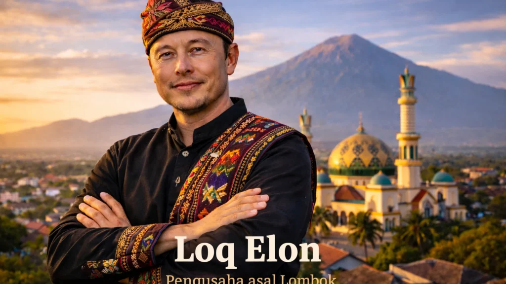 elon musk in sasak clothes