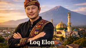 elon musk in sasak clothes