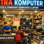 Tempat servis komputer Mitra Komputer melayani perbaikan laptop dan upgrade SSD RAM