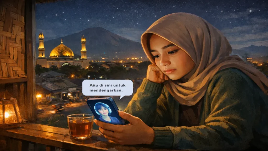 Ketika Rasa Sepi Menemukan Lawan Bicara di Dunia Digital