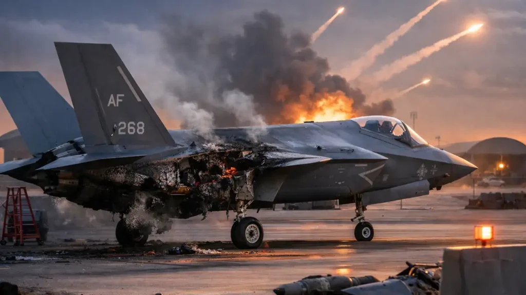 F-35 Kena Serangan Iran, Apakah Superioritas Udara AS Mulai Runtuh?